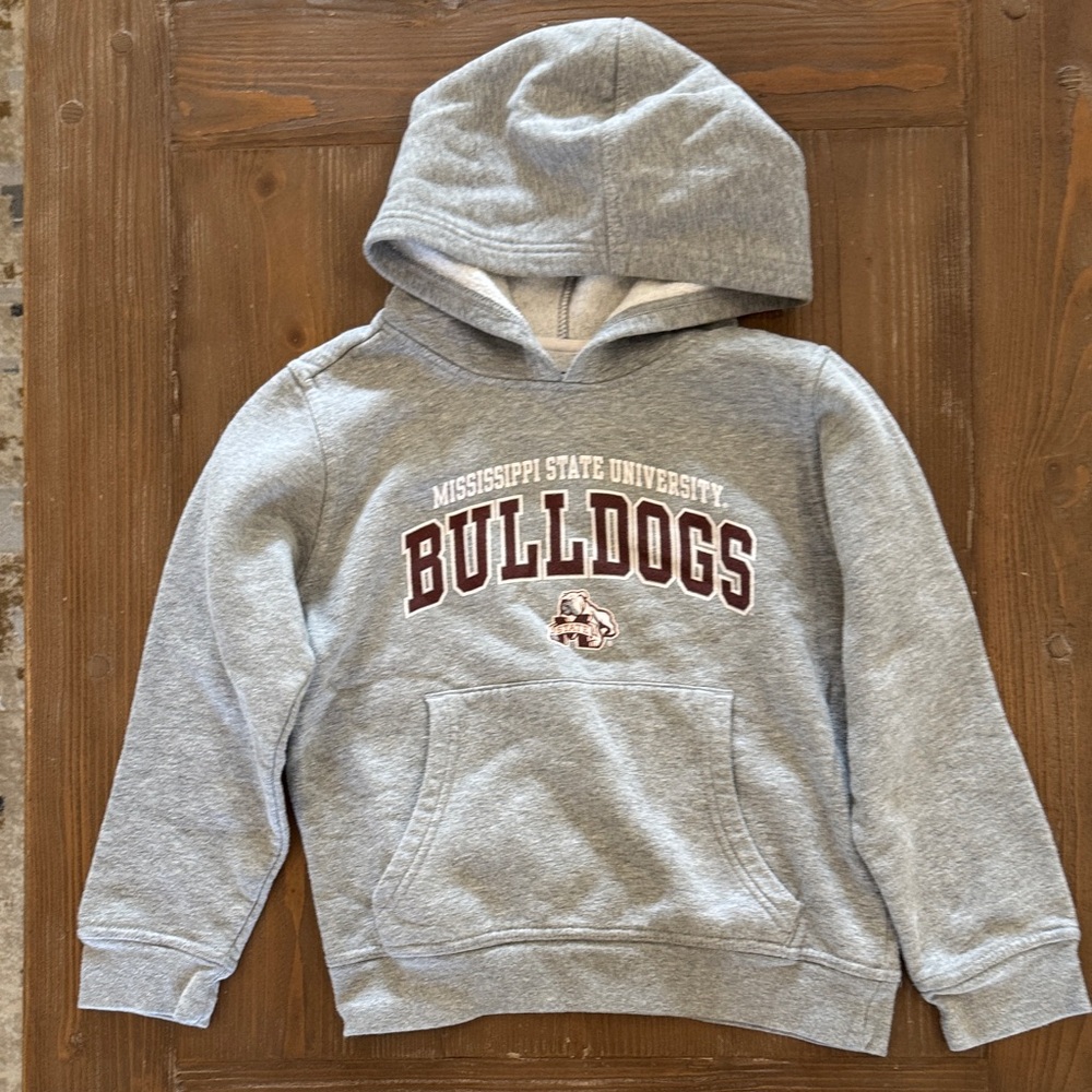 Youth Mississippi State Bulldogs Hoodie Size Small Age 5-6